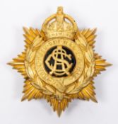 A good post 1902 gilt pouch badge of the Army Service Corps, with black enamel centre,. VGC, the