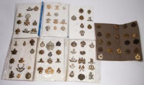 20 ASC and RASC cap badges, from Victoria to ERII, including Victorian, WWI non voided, officer's