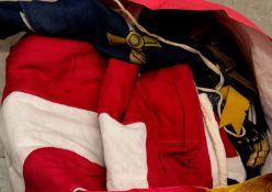 2 Infantry officers' crimson sashes; 4 OR's worsted girdles; 2 stable belts; a quantity of officers'
