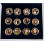 Westminster Mint: Elizabeth and Phillip 1947-2007 Cook Islands "proof" coin collection 2007-2010