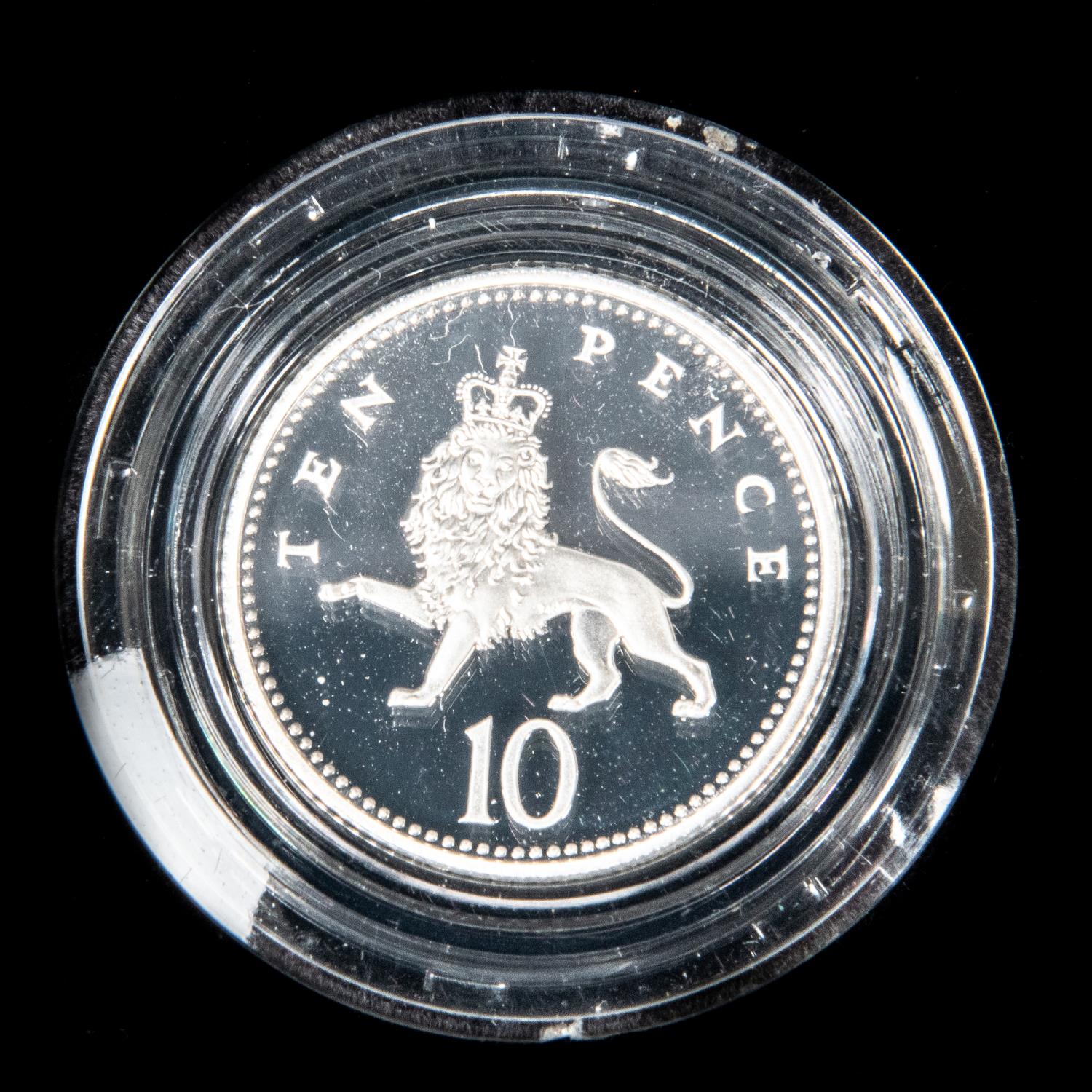 Elizabeth II silver proof issue £1 1988; Silver proof crown, 1981 commemorating the wedding of the - Image 6 of 11