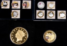 Windsor Mint: Queen Elizabeth II diamond jubilee commemorative medallions, produced in copper and