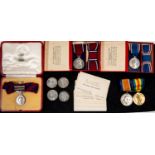 The Royal Household Long and Faithful Service medal, Geo VI issue, suspender arms engraved 1925