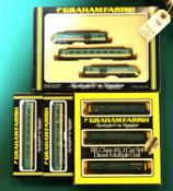 Graham Farish N Gauge items. A Midland Mainline HS125 set, comprising a power car and a non-