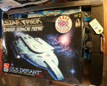 Qunatity of Star Trek toys and related items to include, Micro Machines 16 piece limited edition