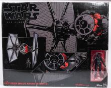 Star Wars The Black series First order special forces Tie Fighter with tie fighter pilot. Toy and