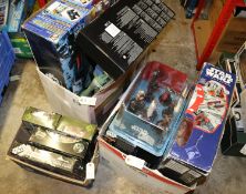 Star Wars collection of modern issue items, To include, Imperial rapid fire AT-ACT, With 3 action