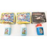 Star Wars vintage tin lunchbox by Thermos complete with plastic Thermos flask, Lot also includes 2 x