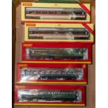 5 Hornby Hobbies Passenger Coaches. 2x BR Inter-City APT -u Ex-TS Development Coach, (R.4970).