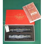 An HO Gauge Broadway Limited Imports Paragon 1 Series (729) Pennsylvania Railroad E7A/E7B box set of