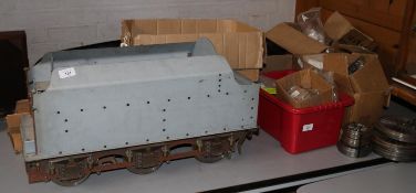 A 5 inch gauge live steam Model Works (Winson Kits) kit of an LMS Coronation Class Duchess 4-6-2