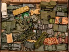 Quantity of Various makes Military Vehicles, By Britains, Corgi , Dinky, Solido, Lone Star. Etc. Lot