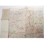 A WWI trench map "France 1-20000", 7 other WWI front line maps. GC £50-60