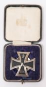 A good copy of a 1914 Iron Cross 1st class, convex with polished highlights and screw back disc