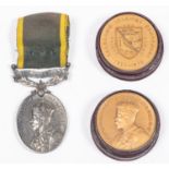 Efficiency Medal, George V issue, with scroll suspender FALKLAND ISLANDS (32 Pte A.V. Summers),