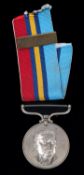 Rhodesian Service Medal issued for anti terrorist work (PR 83365 Rfn N Baalbergen) with citation