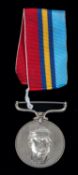 Rhodesian Service Medal issued for anti terrorist work: (PR86889 Rfn M.J. Long) EF with citation