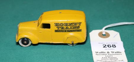 Dinky Toys Type 3 280 Series Delivery Van. An unusual example in deep yellow with genuine