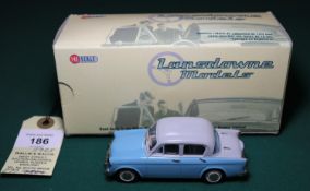 Lansdowne Models LDM.48 1956 Hillman Minx Series I (Pearl Grey over Fiesta Blue). (2nd. Edition). In