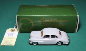 Lansdowne Models LD.3 1956 M.G. Magnette "Z" Series. In light grey with deep red interior, silver
