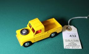 A rare Corgi Toys Land Rover 109"W.B. (406S). A very limited issue Series II Land Rover from 1961 in