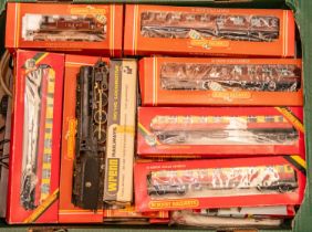 A quantity of 00 Gauge Model Railway. Including A Wrenn SR 0-6-0T Locomotive, RN 1127. Hornby: 0-6-