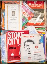 100+ Football programmes from 1960s to 1980s, includes many different teams, Lot includes, Cup