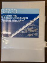 A Tomix 'N' gauge Train Pack. (92733). A J.R. Series 400 Yamagata Shinkansen 'Tsubasa' (new colour).