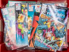 A quantity of mainly modern issue comic books by various companies, DC, Epic comics, Quality comics,