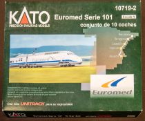 A KATO 'N' gauge Train Pack. (10719-2). A Euromed Serie 101 10-car High-Speed Train. Comprising 2
