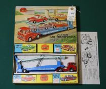 Corgi toys Gift Set 28, Carrimore car Transporter with "Bedford" Tractor unit & 4 cars. Set contains