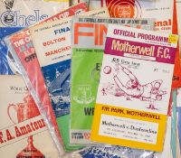 100+ Football programmes, from 1960s to 1970s, To include mainly Chelsea, Also includes Cup
