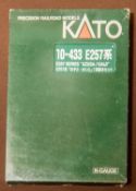 A KATO 'N' gauge Train Pack. (10-433). An E257 Series 'Azusa / Kaiji'. Comprising a 7-Car Electric
