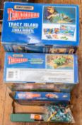 Matchbox issue Thunderbirds toys from the early 1990s, To include Tracy Island playset,