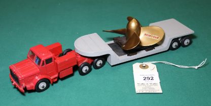 Dinky Supertoys, Thornycroft Mighty Antar with propellar. This is a later issue, It has a detachable