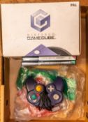 Nintendo Gamecube, Contains Console, Cables, Booklets, and one Controller, All inner packing and