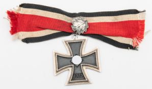 A good copy of a Third Reich Knights Cross of the Iron Cross, complete with ribbon. GC £200-250