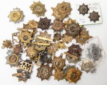 25 Army Service Corps and Royal Army Service Corps cap badges, comprising 13 pre 1918 ASC, including