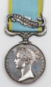 Crimea 1854, 1 clasp Sebastopol (officially impressed J. Goddard Grenadier Gds), VF (1 edge
