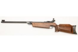 A good .177" Original Mod 66 break action air rifle, number 7731298, with adjustable aperture