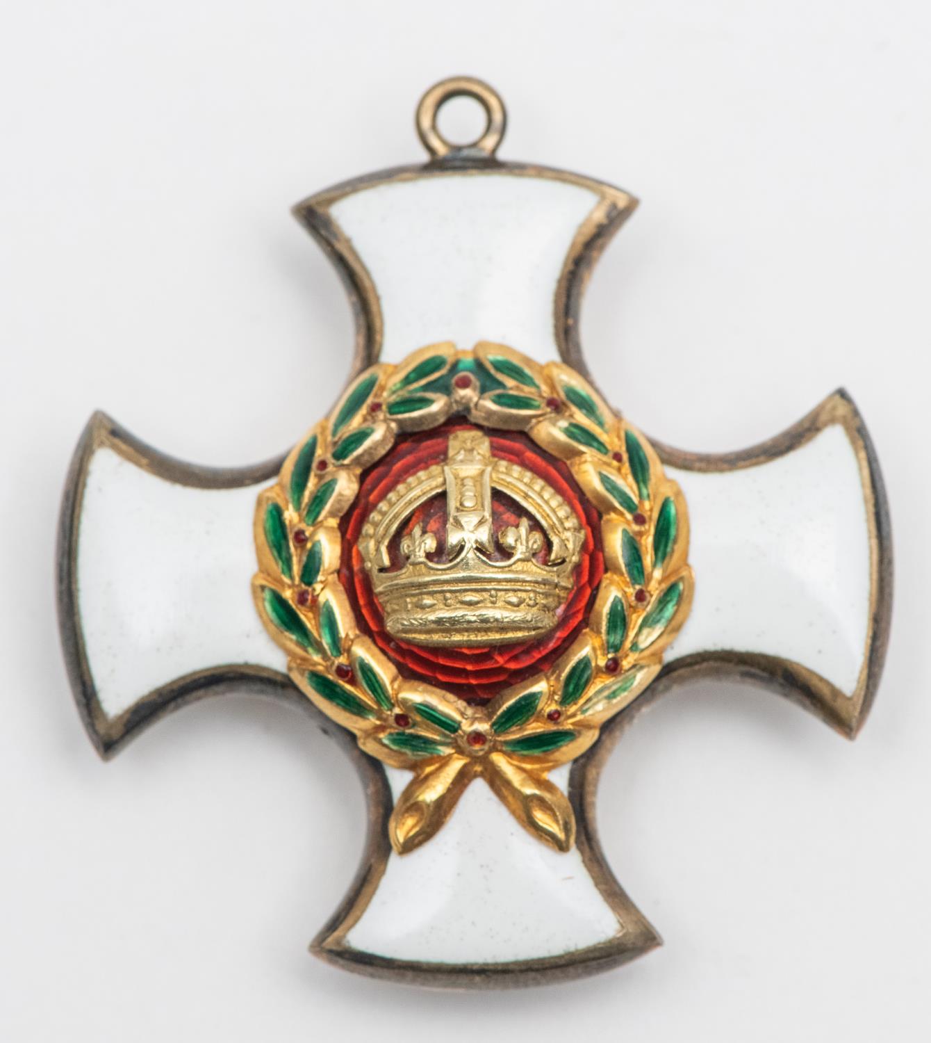 D.S.O., the enamelled cross section only from a D.S.O, George VI GRI type. EF £150-250 - Image 2 of 2