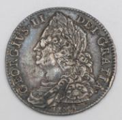 George II AR halfcrown 1746, Lima below bust. About VF £140-160