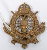 A very short lived cap badge of the 1/1st London Divisional Cyclish Company (City of London