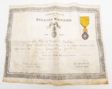 France: Medaille Militaire, awarded to Sergeant George Henry Jordan, "B" Battery, 110th Brigade