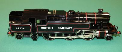 ACE TRAINS O Gauge Tank Locomotive. An electric Stanier 2-6-4T in red lined gloss black BRITISH