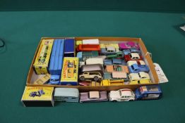 Quantity of Matchbox cars and others, To include, Lyons maid ice cream van in metallic blue, No.23