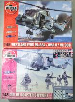 5x 1:48 scale Airfix Helicopter model kits. 2x Westland Lynx Mk.88A/HMA/Mk.90B, 2x Helicopter