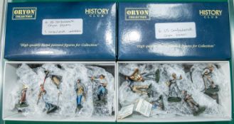 2 Oryon sets, 1st containing 4 Confederate Oryon + 1 unknown, and the 2nd, Containing 6
