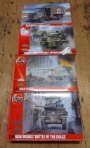 4 Airfix 1:35 scale Model Kits. Austin K2/Y Ambulance. Tiger 1 'Early Version' Operation Citadel.