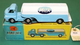 Corgi Major Toys Articulated Milk Tanker (1129). A first type, with the Bedford S type tractor